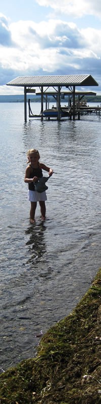 Lake Front Wading